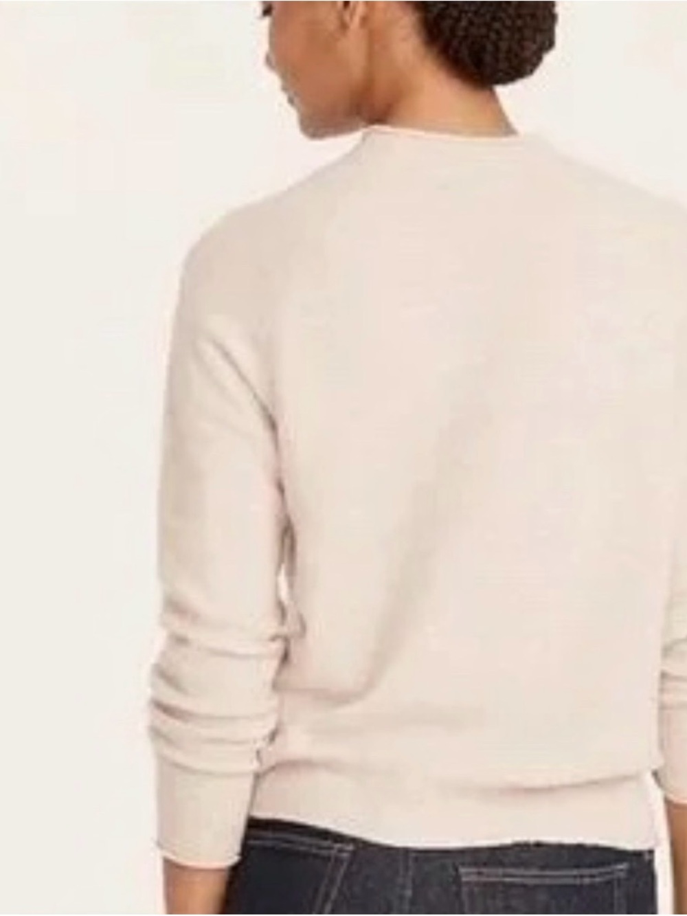 J.Crew Supersoft Pink RollNeck Wool Sweater